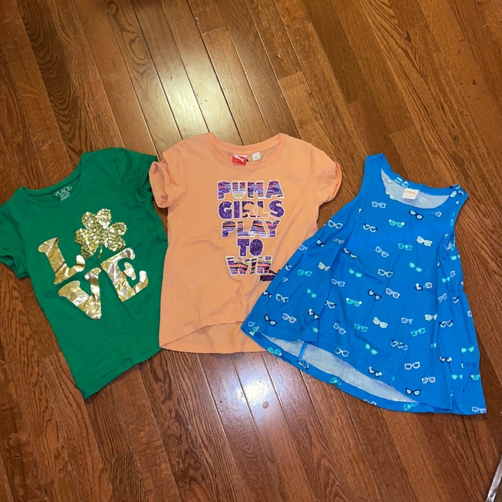 Lot of 3 girls tops
